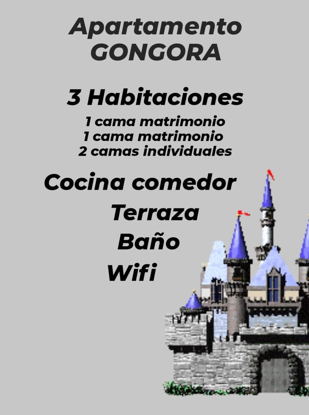 Gongora Appartement Almodóvar del Río Buitenkant foto